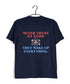 Nerd Physics NEVER TRUST AN ATOM Custom Printed Graphic Design T-Shirt for Women